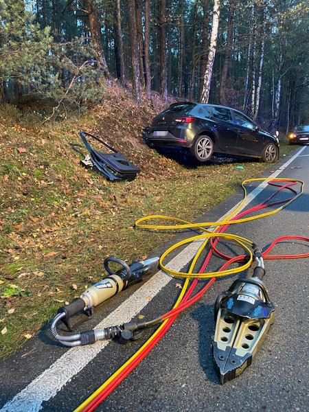 verunfallter PKW