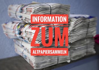 Symbolbild Papiersammlung